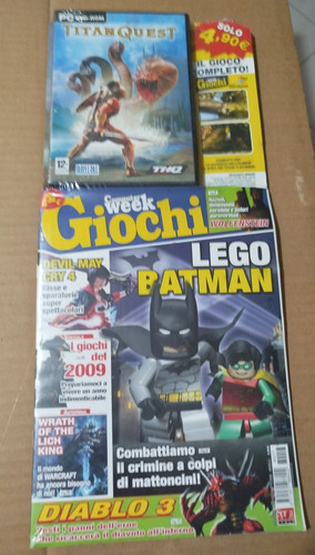 Computer week giochi titan - week, +