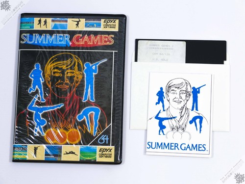 Commodore c64 summer games - commodore, 64
