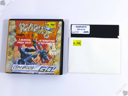 Commodore 128 c64 ramparts - 128,