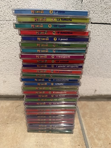 Lotto cofanetti genius - lotto, pc