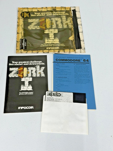 Zork gioco - zork, (commodore